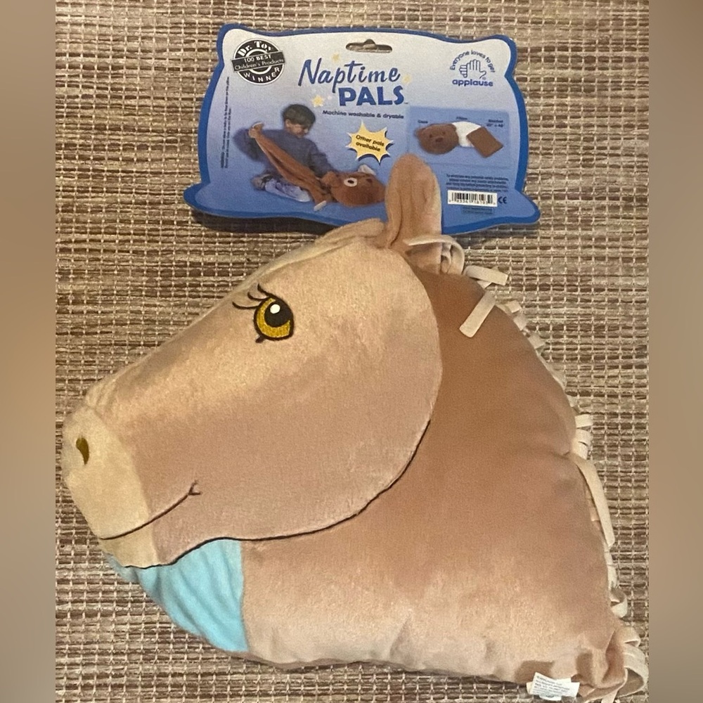 Naptime Pals 3 in 1 pillow, blanket, carrying bag